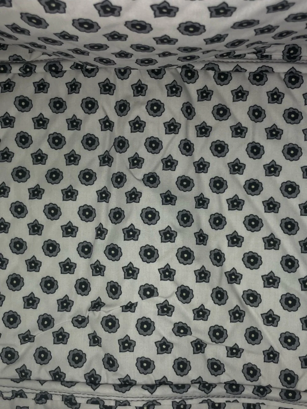 Vera Bradley Large Travel Duffel Bag Microfiber Quiet Shade Gray MSRP$159 NWT - Picture 8 of 10